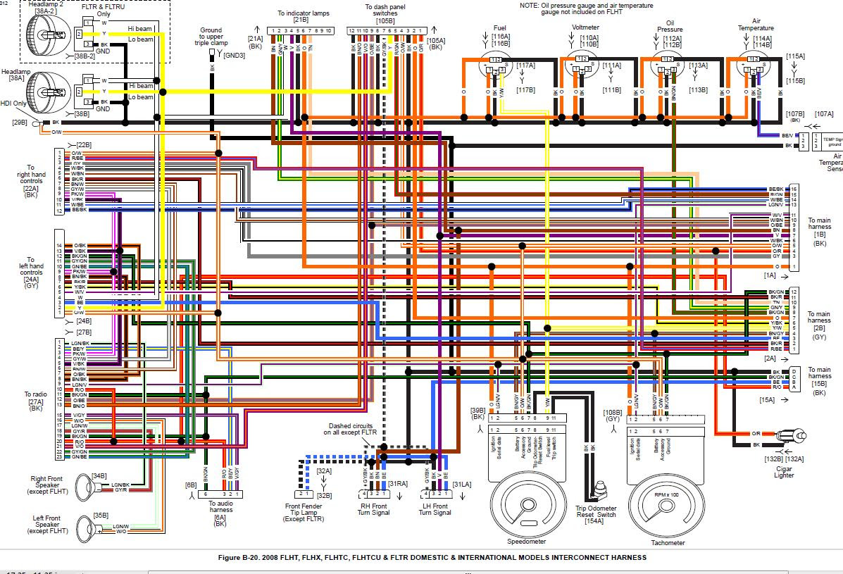 Harley Wiring Harnes Diagram - Wiring Diagram Example