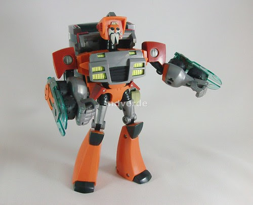 Transformers Wreck-Gar Animated Voyager - modo robot