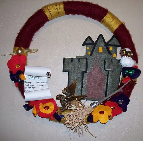 Harry Potter wreath