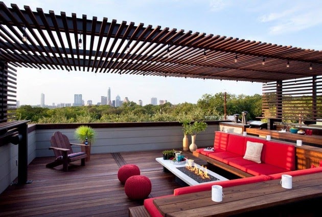 15 impresionantes ideas de diseño de terraza en la azotea - SKPlus
