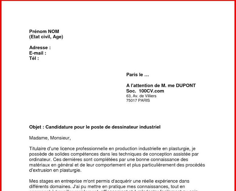 Lettre De Motivation Stage Rh Mairie