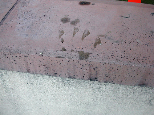 Drunk Driving Crash - Bloody Handprint