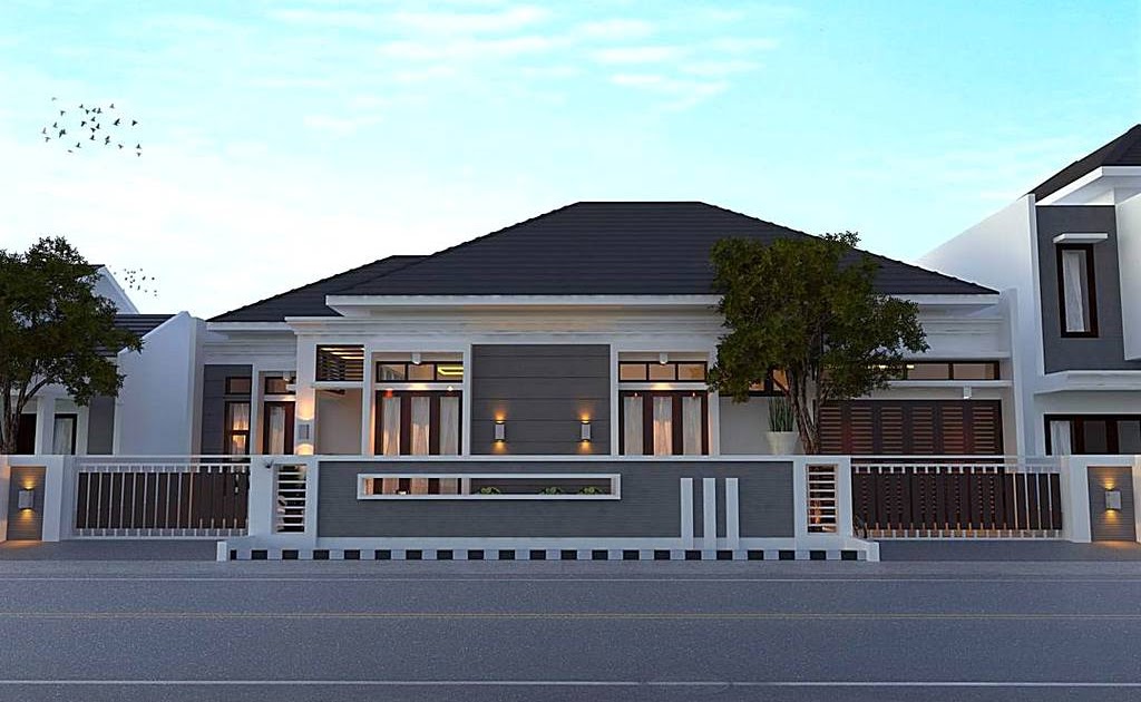 Desain  Rumah  Sederhana 1 Lantai 2 Kamar Feed News Indonesia