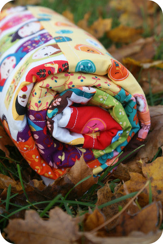 easiest baby quilt EVER.