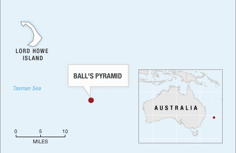 Map of Lord Howe Island