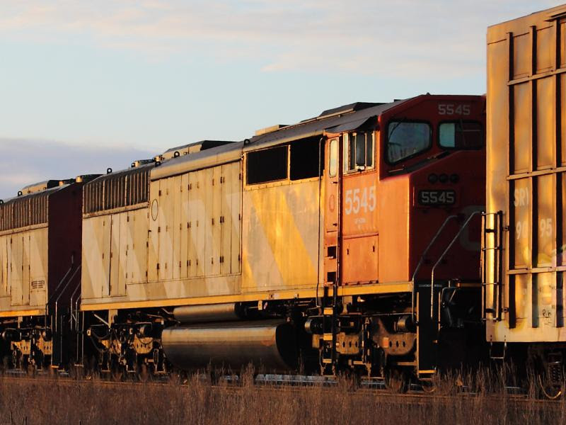 CN 8890 in Winnipeg Manitoba