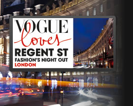 Save the Date: Vogue Loves Regent Sreet