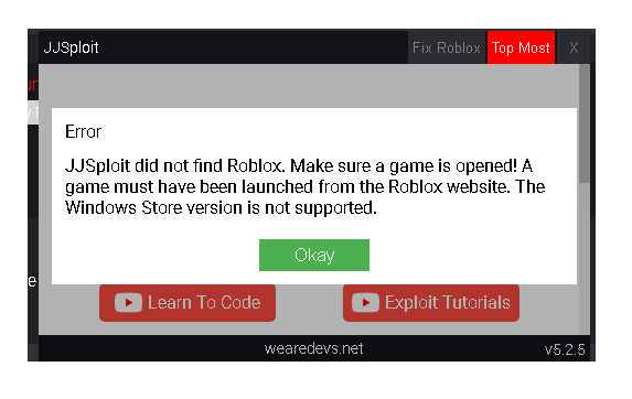 jjsploit wearedevs dll injection inject gyazo