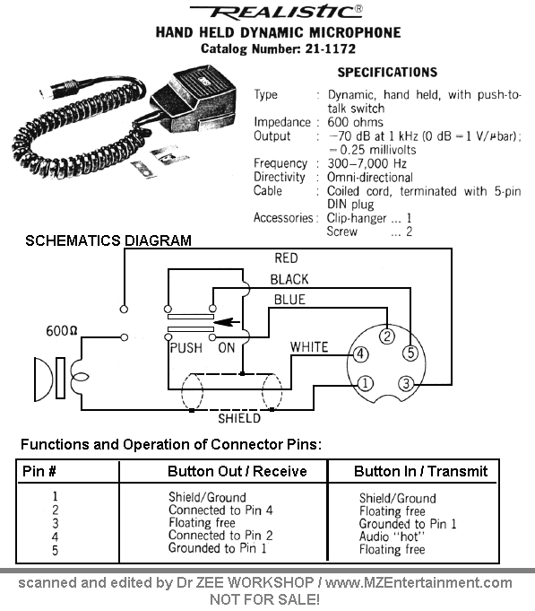 Oricom Uhf Mic Wiring Diagram