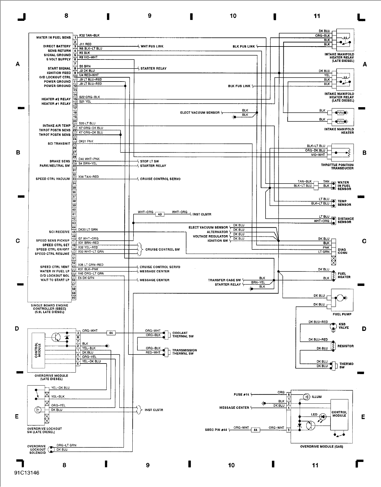 1993 Dodge D250 Wiring Diagram - diagram poligon