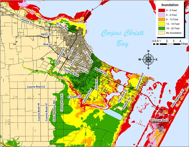 Corpus Christi Tx Zip Code Map | Current Red Tide Florida Map
