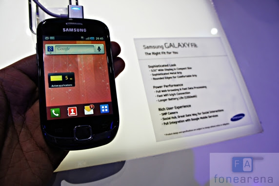 samsung galaxy fit spotify