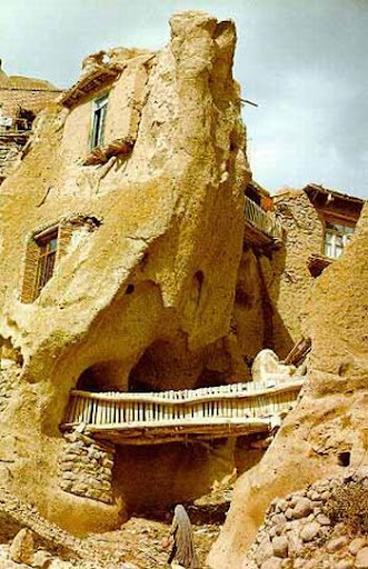 Troglodyte village in IRAN 700 years old