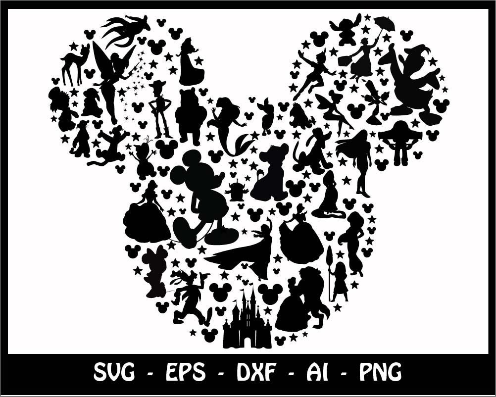Free 291 Free Layered Disney Svg Files SVG PNG EPS DXF File