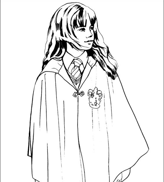 31 Hermione Granger Coloring Pages - Free Printable Coloring Pages