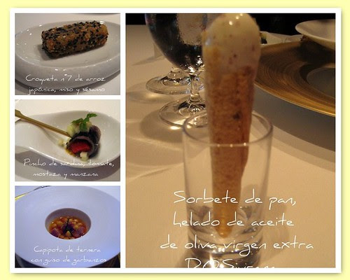 LOS CUATRO APERITIVOS DEL MICRO-MENU DE SEPTIEMBRE