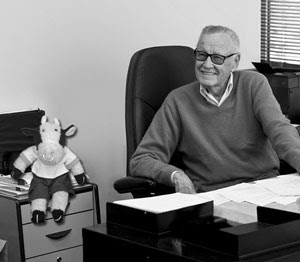 'And I think he should be called 'Wolverine,' Stan.' 'It'll never sell!' Bully & Stan