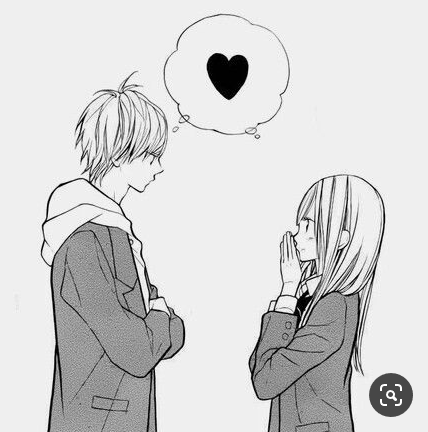 Paling Inspiratif Sketsa Anime Couple Romantis Mudah - The Toosh