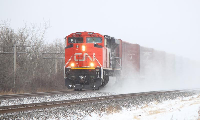 CN 8930 in Winnipeg