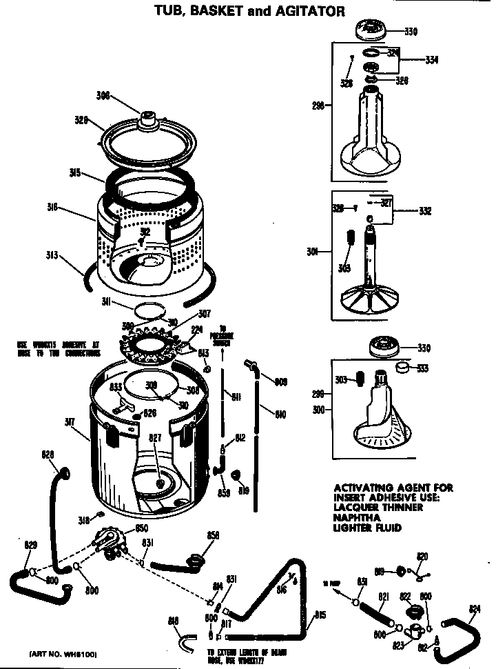 35 Hotpoint Washer Parts Diagram