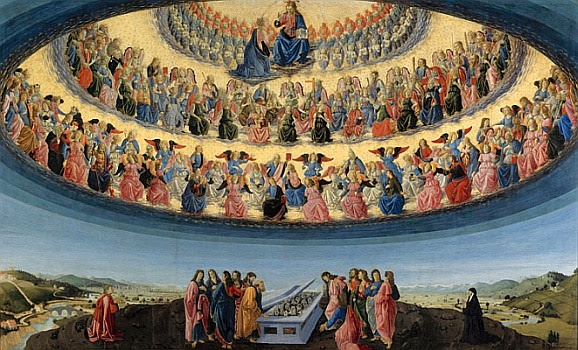 Asunción de la Virgen, POR Botticini, ca. 1475