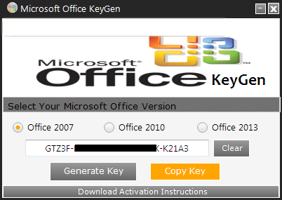 Telecharger microsoft office 2010 gratuit avec clé