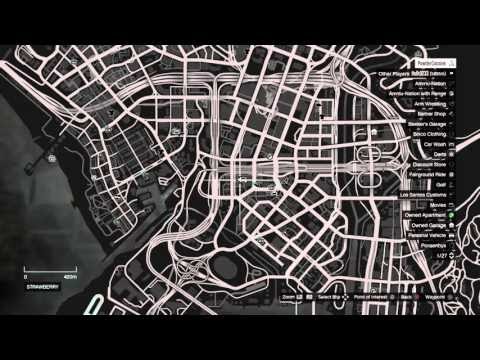 Gta 5 All Garage Locations - The Garage