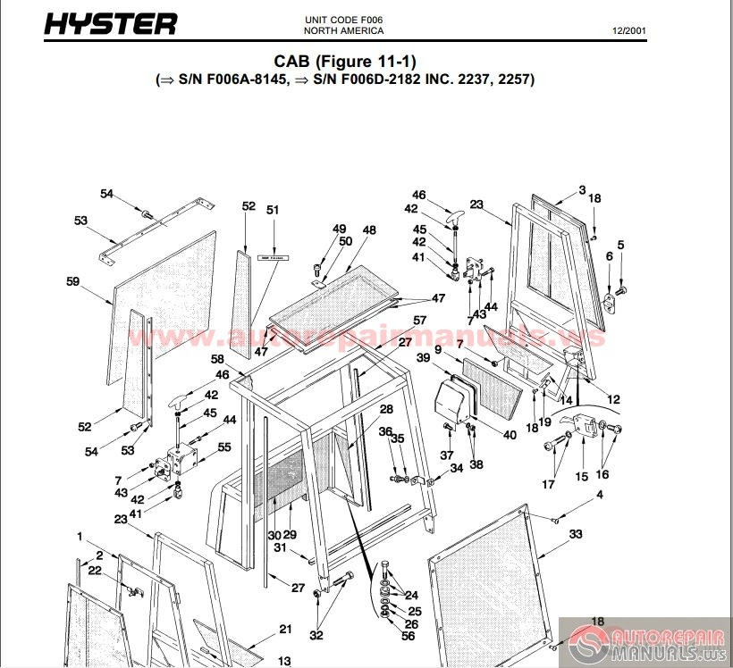 Keygen Autorepairmanuals.ws: Hyster Forklift Parts and Service Manual CD2