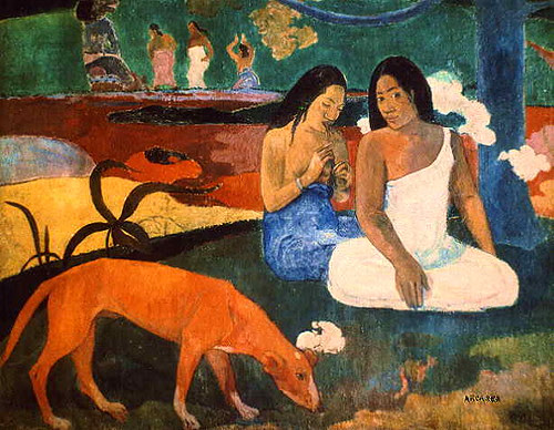 Arearea (Joyousness), 1892, Paul Gauguin