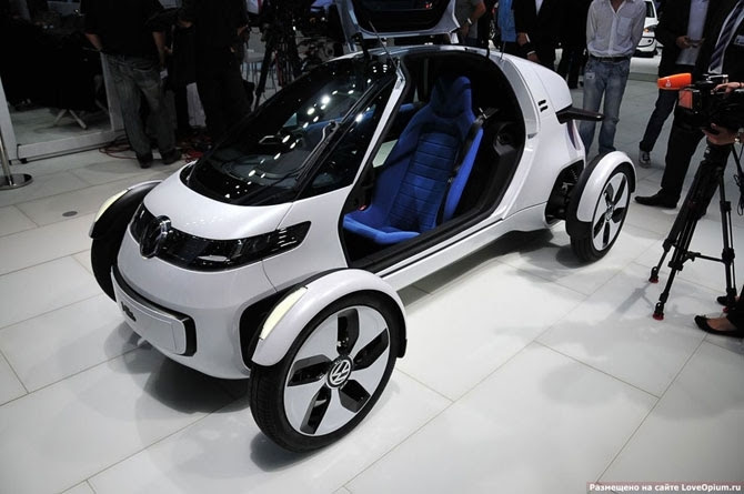 Volkswagen Nils is equipped with a compact motor that weighs only 20 pounds and has an output rated at 20 horsepower. Fully charging the battery takes only two hours.