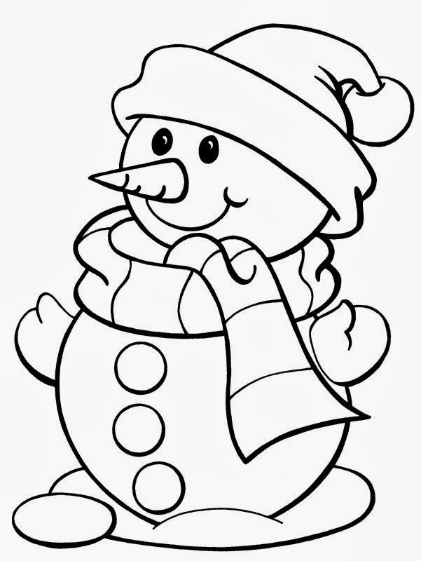 Free Printable Christmas Coloring Sheets For Kids Drawing With Crayons