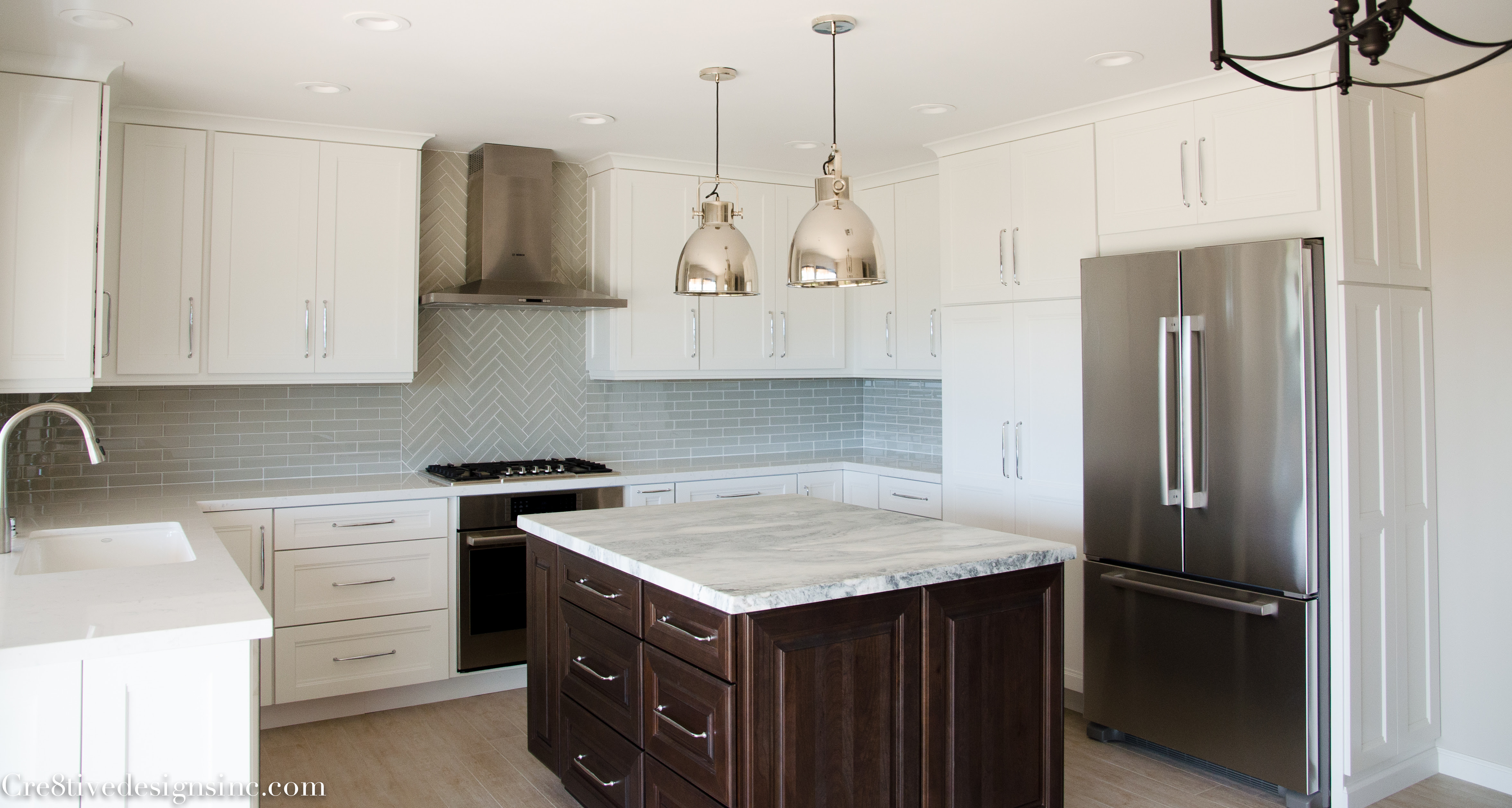 Kitchen remodel using Lowes Cabinets Cre8tive Designs Inc. Kitchen remodel using Lowes Cabinets Cre8tive Designs Inc.