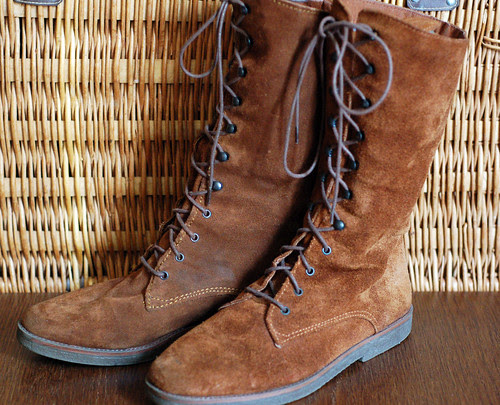 Suede Boots 1