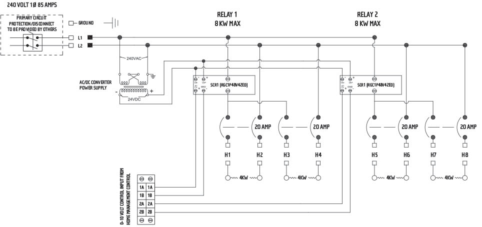 Wall Heater Wiring Diagram For 240 - Complete Wiring Schemas