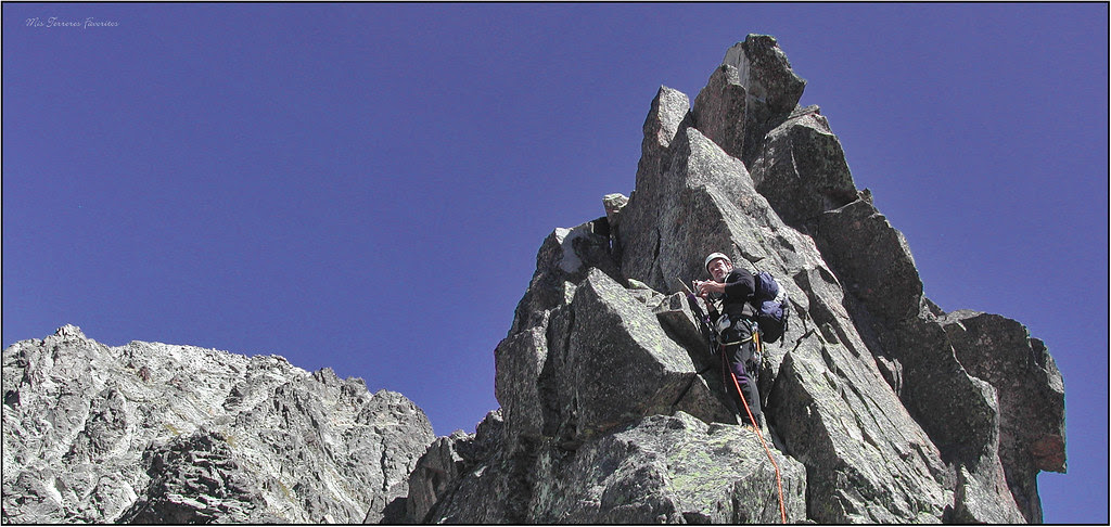 escalando piton von martin al pico palas 2974 m