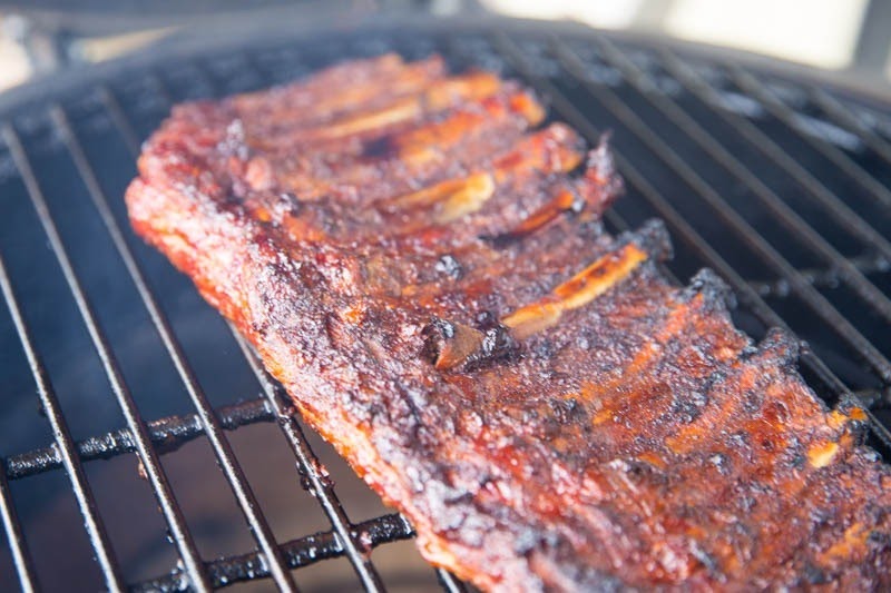 baby back ribs big green egg temperature At The Back