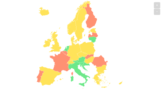 Estos son los países europeos y las fechas en las que reabrirán sus