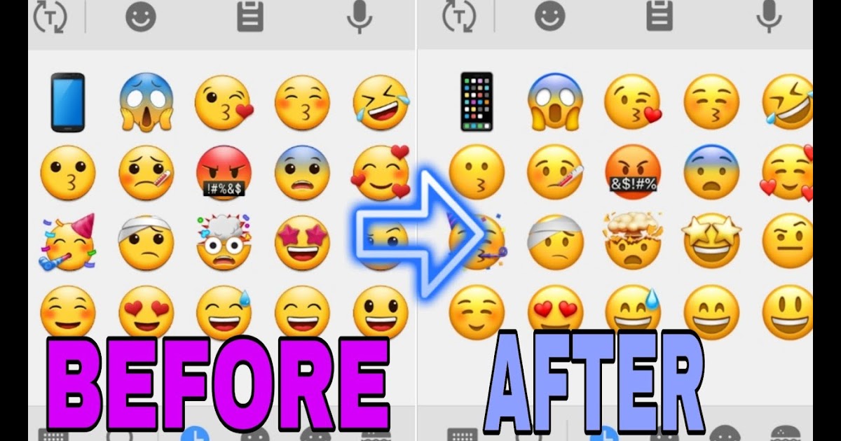 Ios Emojis On Android Download Apple Iphone Emoji