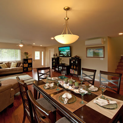 Living Room And Dining Room Combo Design Ideas, Pictures, Remodel ...