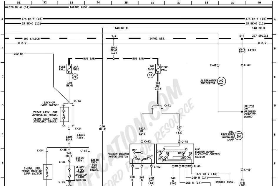Ford L8000 Alternator Wiring Diagram - WIRGRAM