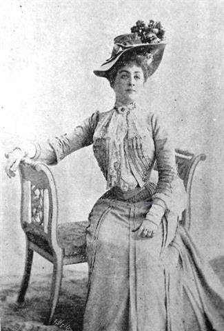 Catalina Lasa de Estévez, fotografía de "El Fígaro", 1901