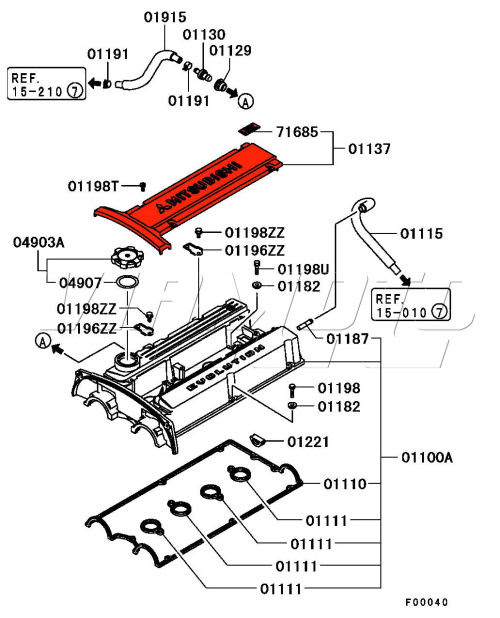 Mitsubishi Lancer Engine Diagram