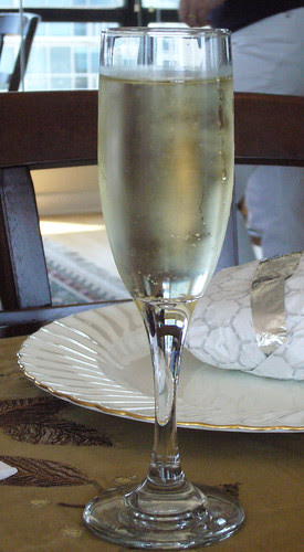 champagne on tap