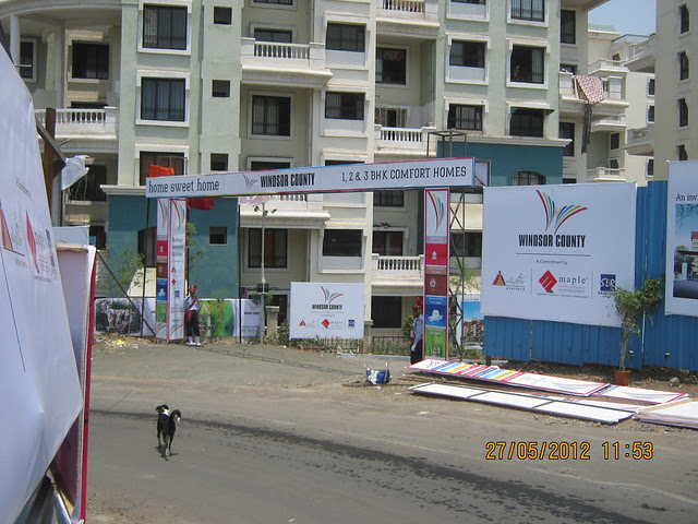 Reelicon Garden Grove, Hairpin Turn of Katraj Ambegaon Khurd Road & Entrance of Windsor County, 1 BHK 2 BHK & 3 BHK Flats near Reelicon Garden Grove, Datta Nagar, Ambegaon Budruk, Pune 411046