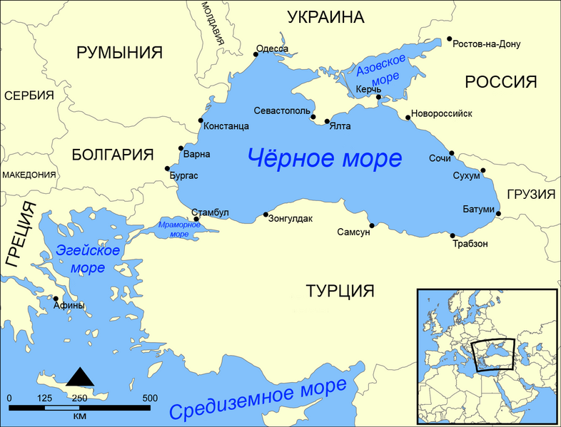 Моря украины названия и фото