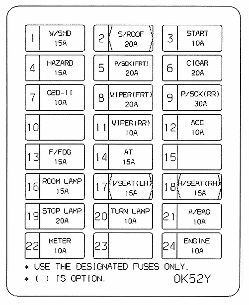 2002 Kium Sportage Engine Diagram Fuel System