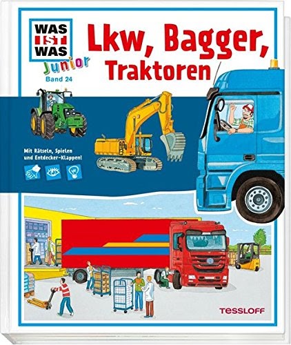 Buch - Download: WAS IST WAS Junior Band 24. Lkw, Bagger, Traktoren PDF