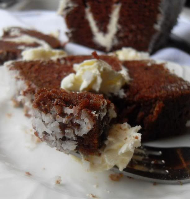 Chocolate Lamington Cake