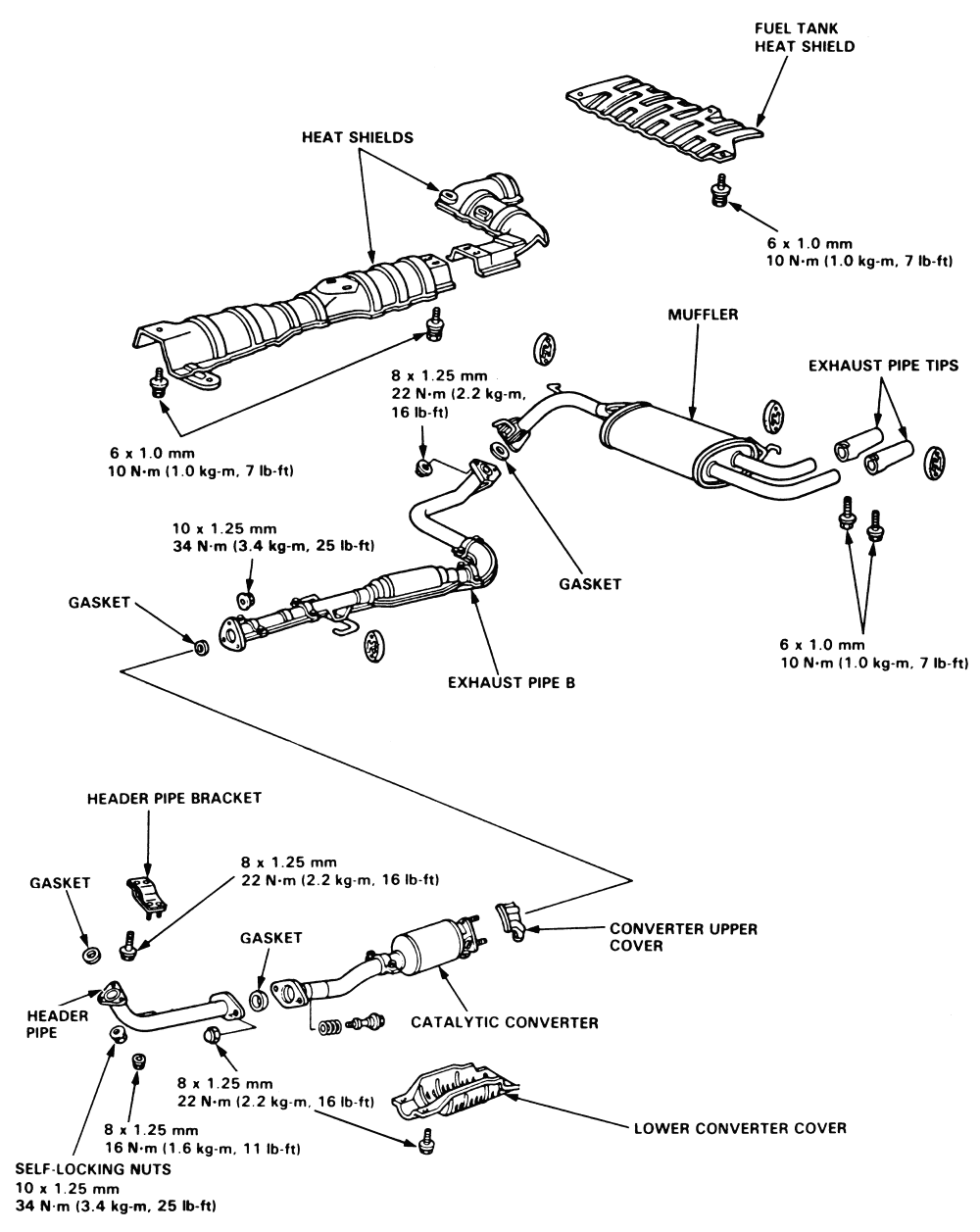 2002 Honda Civic Ex Exhaust Diagram - Honda Civic