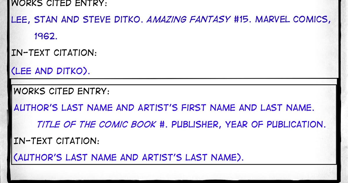 how-to-cite-a-comic-in-mla-kahoonica